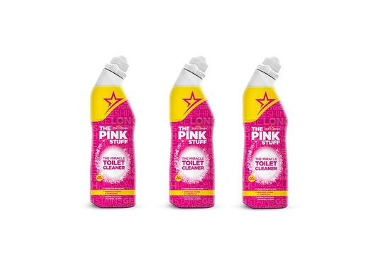 The Pink Stuff - 3x 750 ml - Detergente per wc magico - IL detergente magico - IL detergente miracoloso